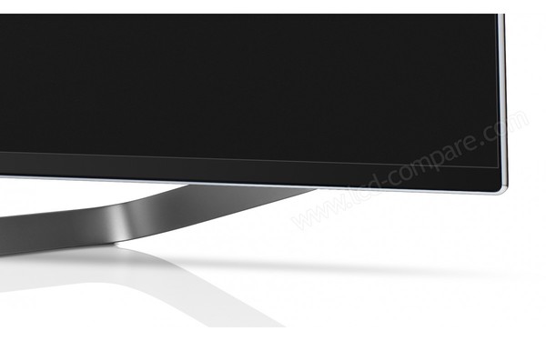 LG 49UB850V - Zoom sur le coin inf&eacute;rieur droit