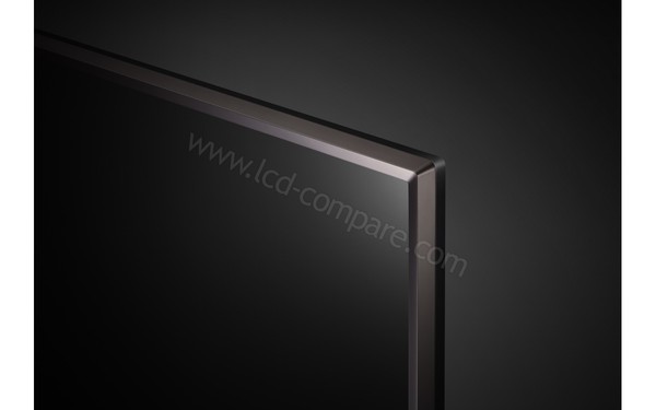 LG 49UJ630V - Zoom sur le coin sup&eacute;rieur droit