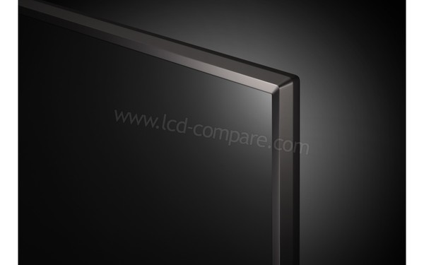 LG 49UJ634V - Zoom sur le coin sup&eacute;rieur droit