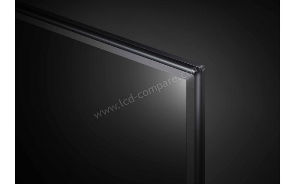 LG 49UN71003LB - Zoom sur le coin sup&eacute;rieur droit