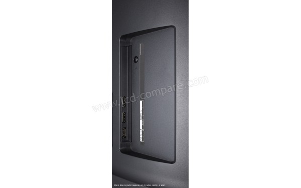 LG 49UN7400 - Connectiques c&ocirc;t&eacute;