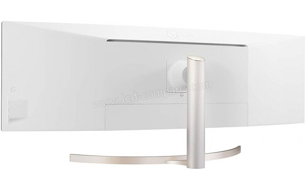 LG 49WL95C-W - Vue 3/4 arri&egrave;re