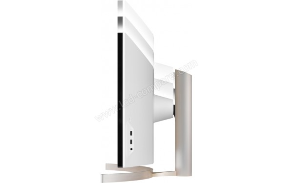 LG 49WL95C-W - Vue de profil r&eacute;glage hauteur