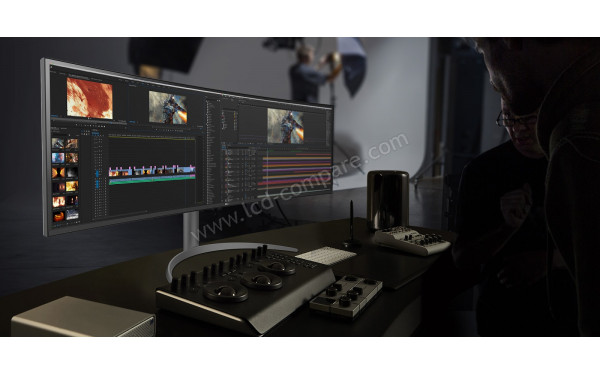 LG 49WQ95C-W - Mise en situation