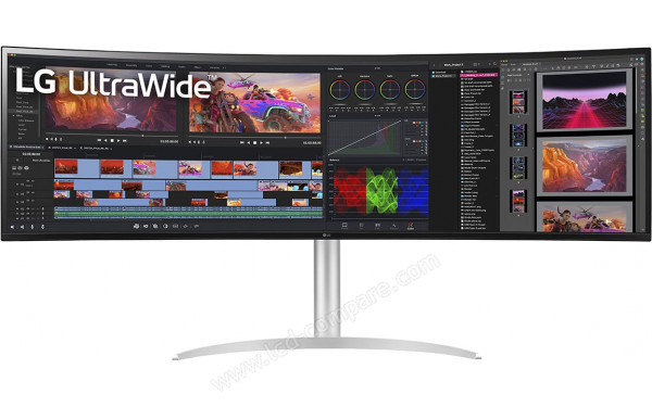 LG 49WQ95C-W - Vue de face