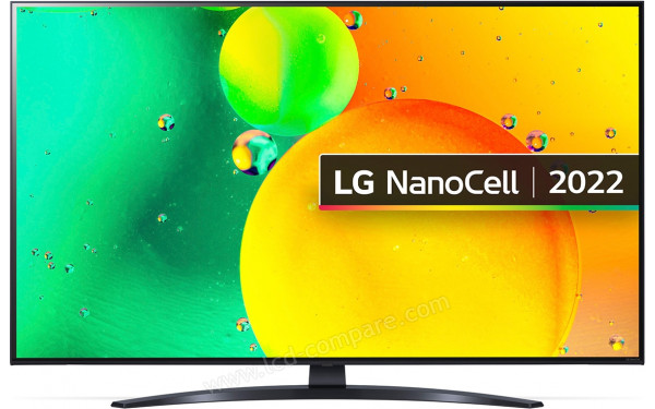 LG 50NANO763QA - Vue de face