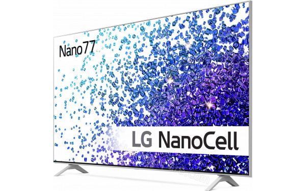 LG 50NANO77 - Vue 3/4 droite