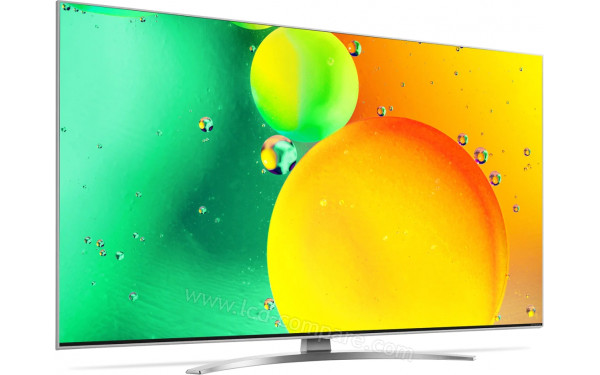 LG 50NANO78 - Vue 3/4 gauche