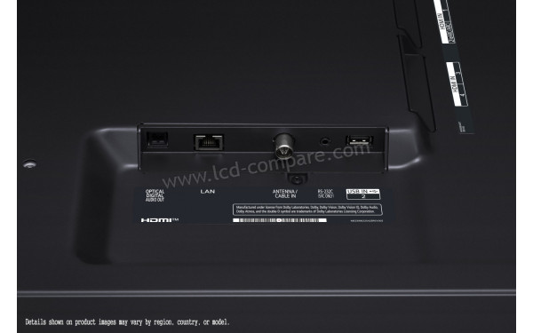 LG 50QNED75 - Connectiques