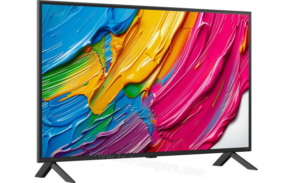 LG 50QNED80A - Vue 3/4 gauche