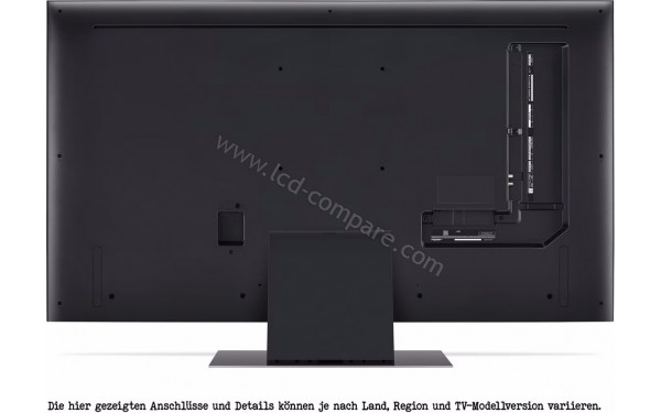 LG 50QNED82 2023 - Vue de l'arri&egrave;re