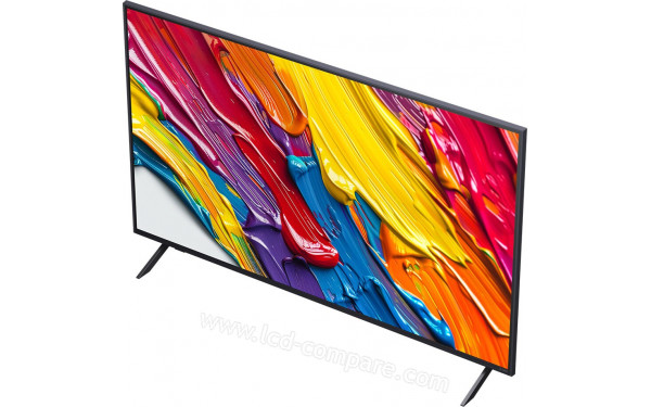 LG 50QNED82A3B - Vue 3/4 droite