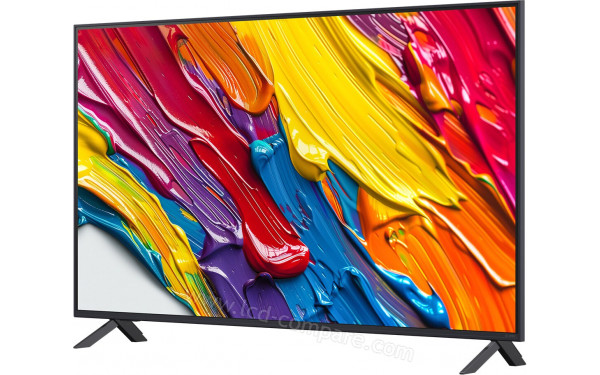 LG 50QNED82A3B - Vue 3/4 droite