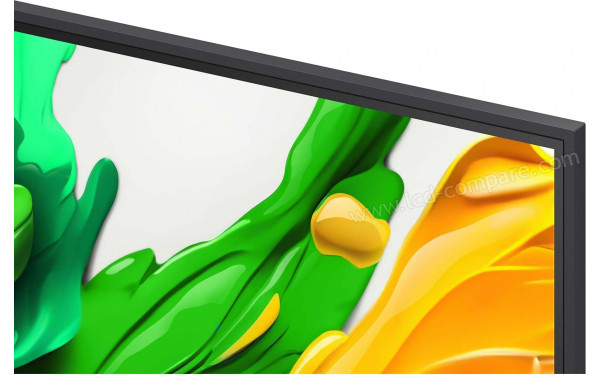 LG 50QNED86A - Zoom sur le coin sup&eacute;rieur droit