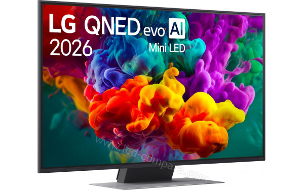 LG 50QNED86B - Vue 3/4 gauche