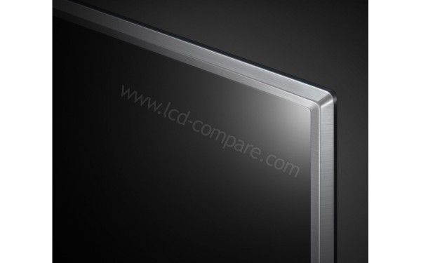 LG 50UM7600 - Zoom sur le coin sup&eacute;rieur droit