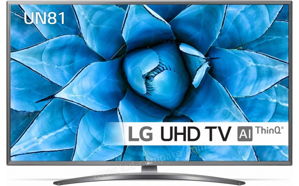 LG 50UN8100 - Vue de face