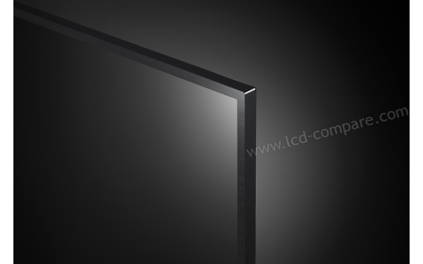 LG 50UP7500 - Zoom sur le coin sup&eacute;rieur droit