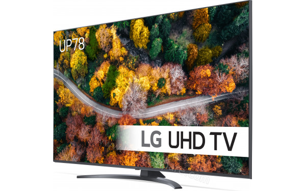 LG 50UP78003LB - Vue 3/4 droite