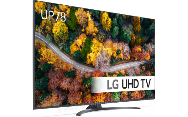 LG 50UP78006LB.API - Vue 3/4 gauche