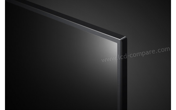 LG 50UQ70003LB - Zoom sur le coin sup&eacute;rieur droit