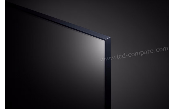 LG 50UR80006LJ.AEUD - Zoom sur le coin sup&eacute;rieur droit