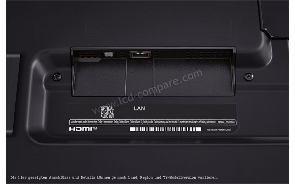 LG 50UR9100 - Connectiques