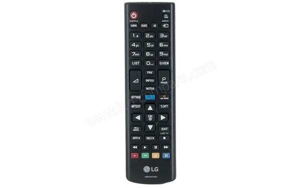 LG 55LF5800 - T&eacute;l&eacute;commande (cr&eacute;dit : Darty)