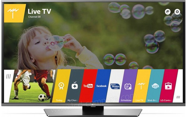 LG 55LF632V - Vue de face