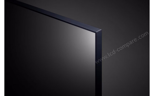 LG 55NANO756 2022 - Zoom sur le coin sup&eacute;rieur droit