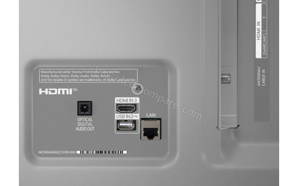 LG 55NANO78 - Connectiques