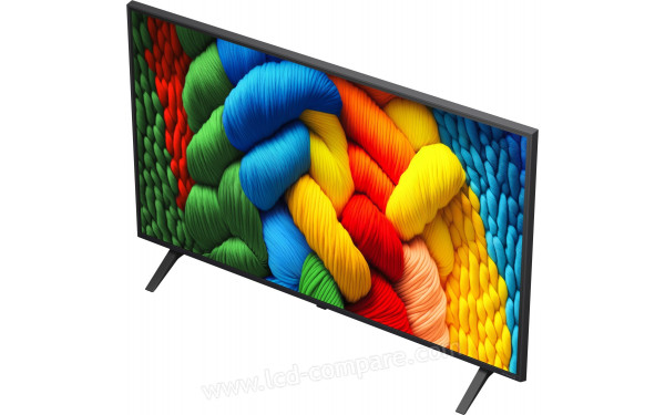 LG 55NANO80A6B.AEK - Vue 3/4 droite