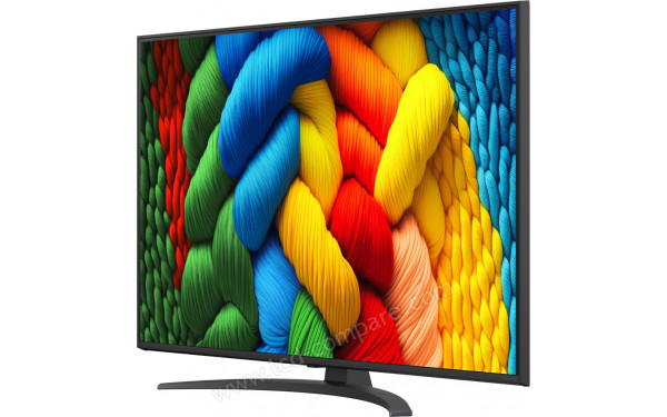 LG 55NANO81A - Vue 3/4 droite