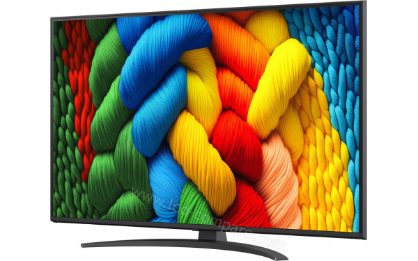 LG 55NANO81A - Vue 3/4 droite