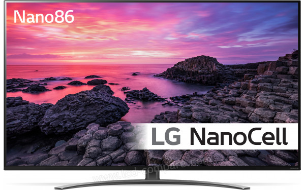 LG 55NANO86 - Vue de face
