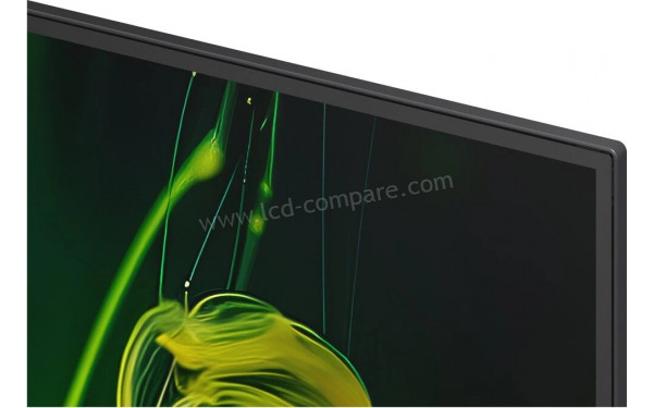 LG 55QNED71B - Zoom sur le coin sup&eacute;rieur droit