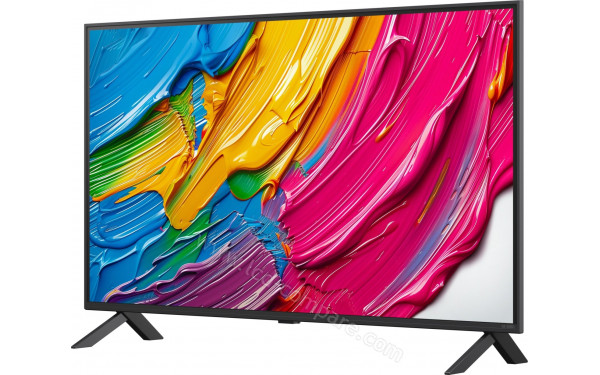 LG 55QNED80A - Vue 3/4 droite