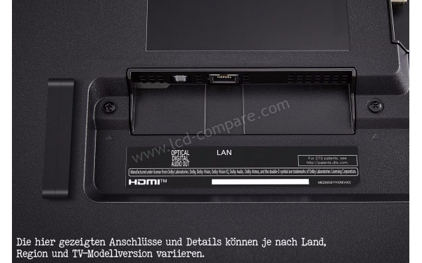 LG 55QNED823RE - Connectiques