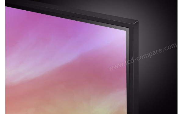 LG 55QNED823RE - Zoom sur le coin sup&eacute;rieur droit