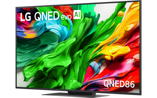 LG 55QNED86A - Vue 3/4 droite