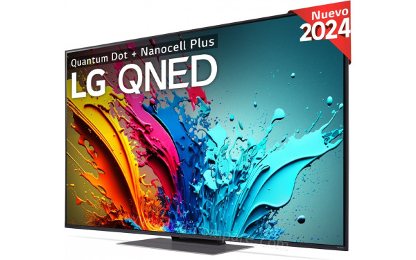 LG 55QNED86 2024 - Vue 3/4 droite