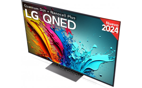 LG 55QNED86 2024 - Vue en plong&eacute;e