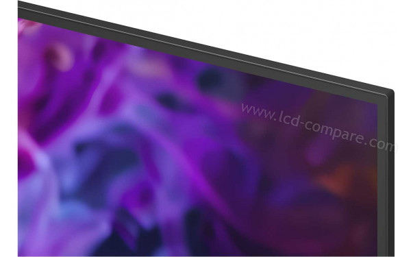 LG 55QNED93B - Zoom sur le coin sup&eacute;rieur droit