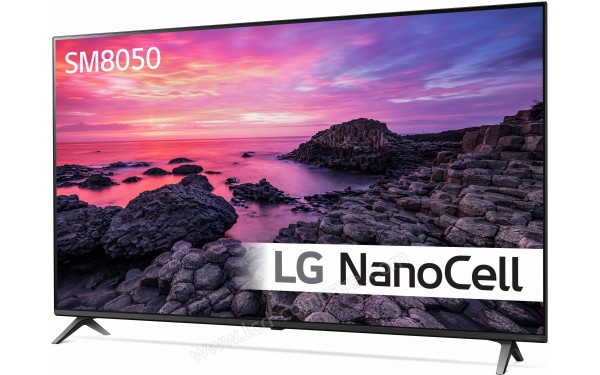 LG 55SM8050 - Vue 3/4 droite