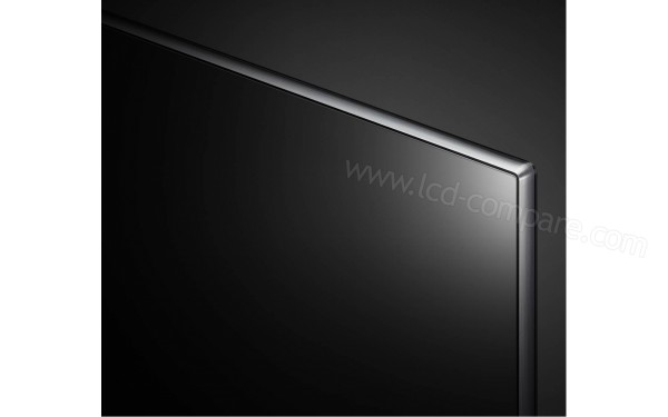 LG 55SM8500 - Zoom sur le coin sup&eacute;rieur droit