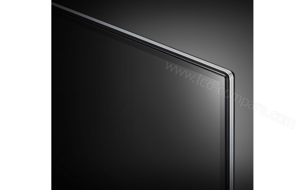 LG 55SM9800 - Zoom sur le coin sup&eacute;rieur droit