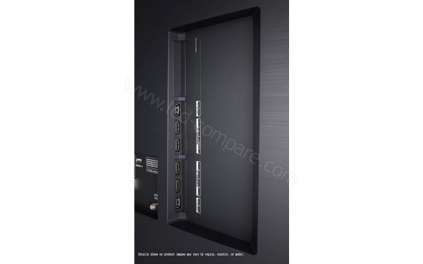 LG 55SM9800 - Connectiques c&ocirc;t&eacute;