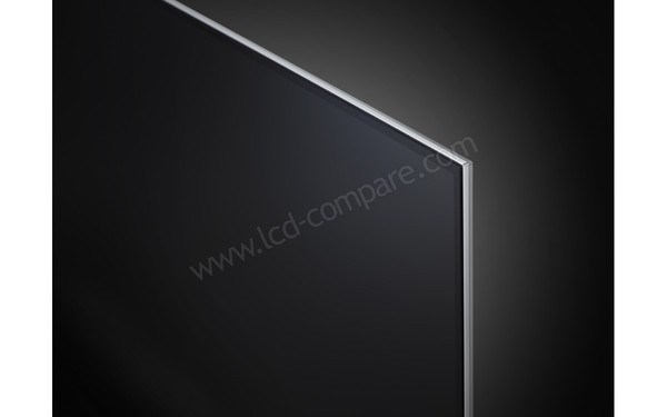 LG 55UF950V Import EU - Zoom sur le coin sup&eacute;rieur droit