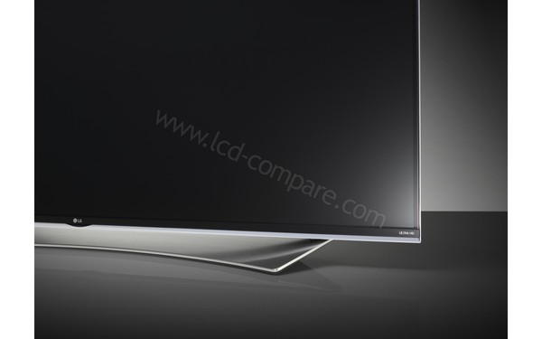 LG 55UF950V - Zoom sur le coin inf&eacute;rieur droit