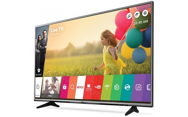 LG 55UH605V Import EU - Vue 3/4 droite